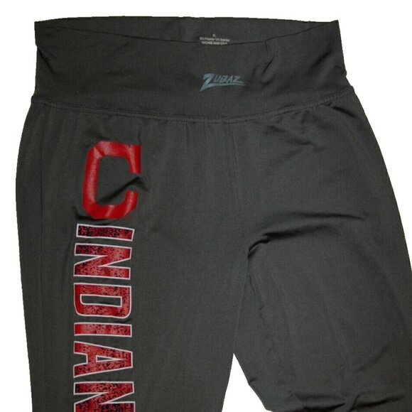 Zubaz Leggings Stretch Pants XL Cleveland Indians - Picture 2 of 6